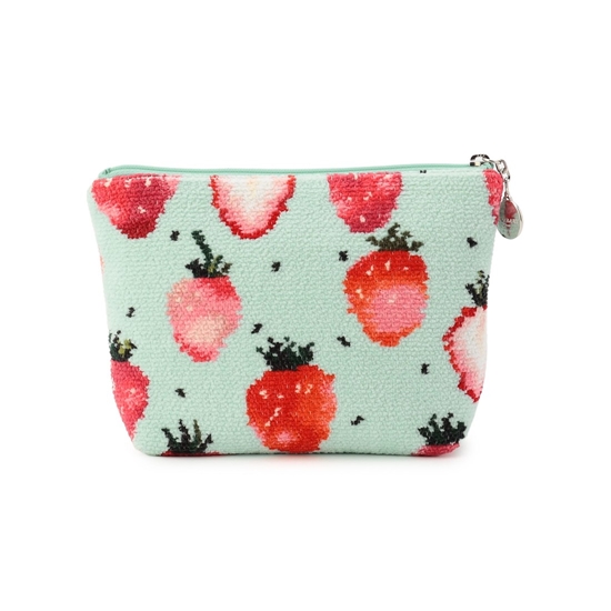 ストロベリードット 舟型ポーチM L/STD-260091