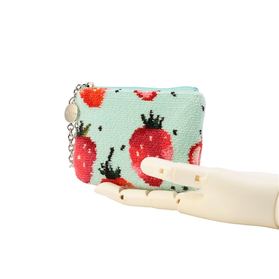 ストロベリードット キー&カードポーチ L/STD-260089