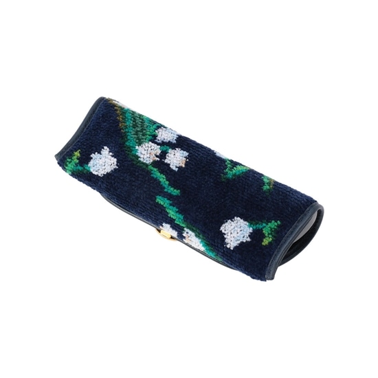 フロランスミュゲ メガネケース Flm ネイビー Feiler フェイラー公式オンラインショップ Feiler