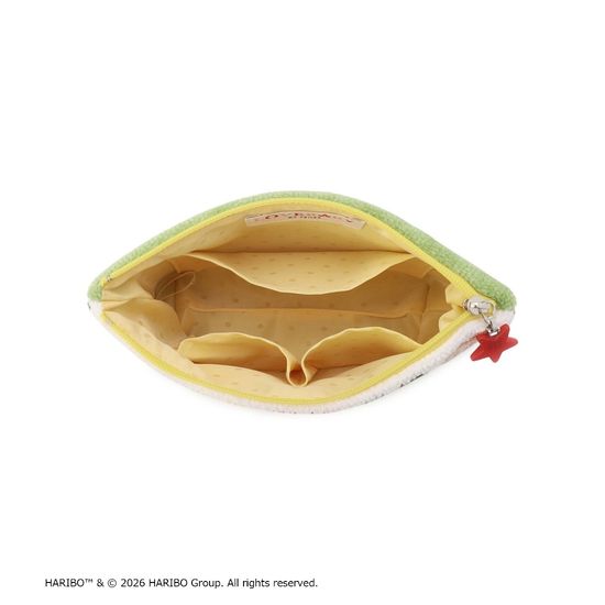 【抽選】ハリボーゴールドベア 舟型ポーチM L/HRB-260100(取扱店舗限定)