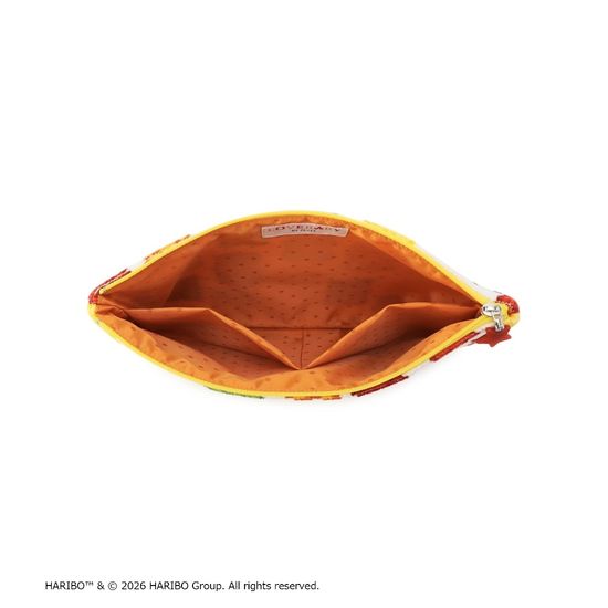 【抽選】ハリボーゴールドベア フラットポーチM L/HRB-260102(取扱店舗限定)