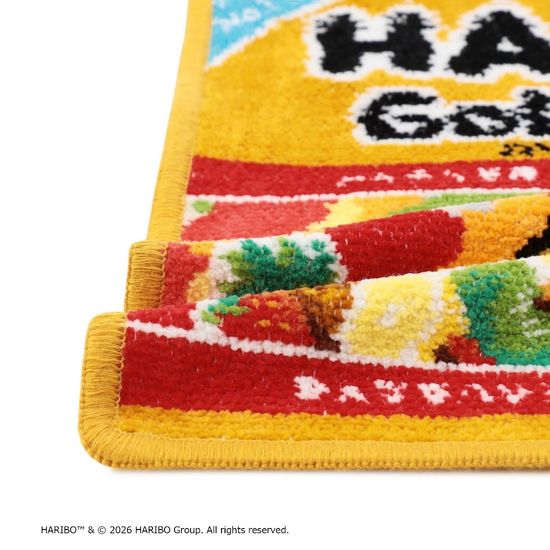 【抽選】ハリボーゴールドベアパッケージ ハンカチ(取扱店舗限定)