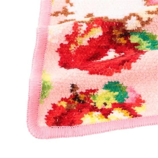 Hello Kittyコラボ ハローキティアップル ハンカチ 取扱店舗限定 ペールピンク Feiler フェイラー公式オンラインショップ Feiler