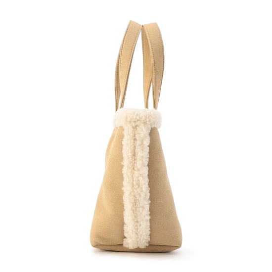 オールドテディ ワッペンボアトートバッグ L/OTE-257475