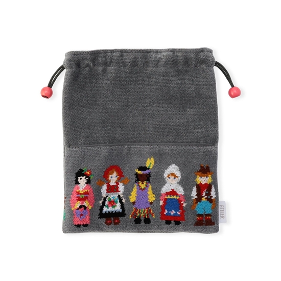 ナイストゥミートユー 巾着 NMY-260369(WEB限定)