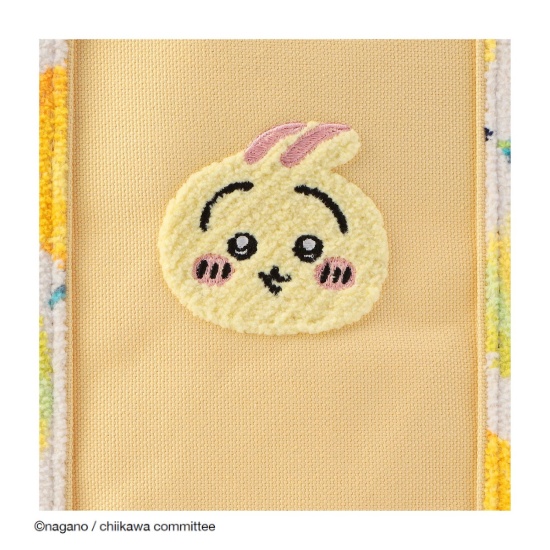 うさぎレモンドット 刺繍トートバッグ L/ULD-243104（取扱店舗限定