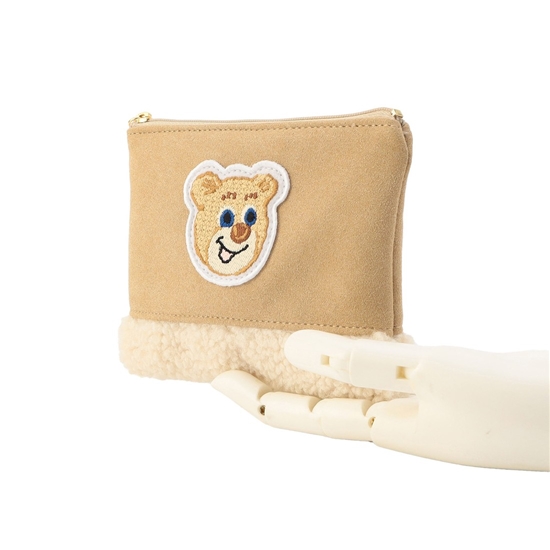 オールドテディ ワッペンボアポーチ L/OTE-257476