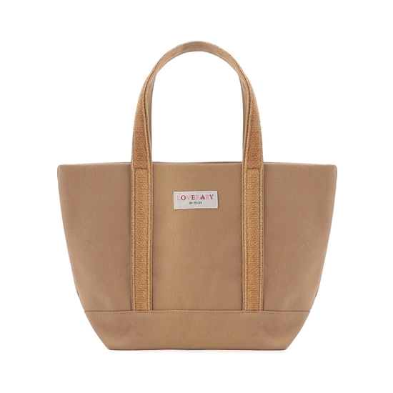 オールドテディ ワッペントートバッグ（L） L/OTE-260697(ベージュ