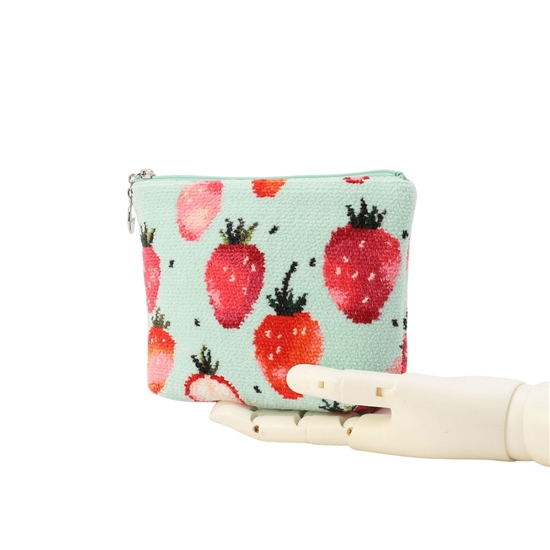 ストロベリードット 舟型ポーチM L/STD-260091
