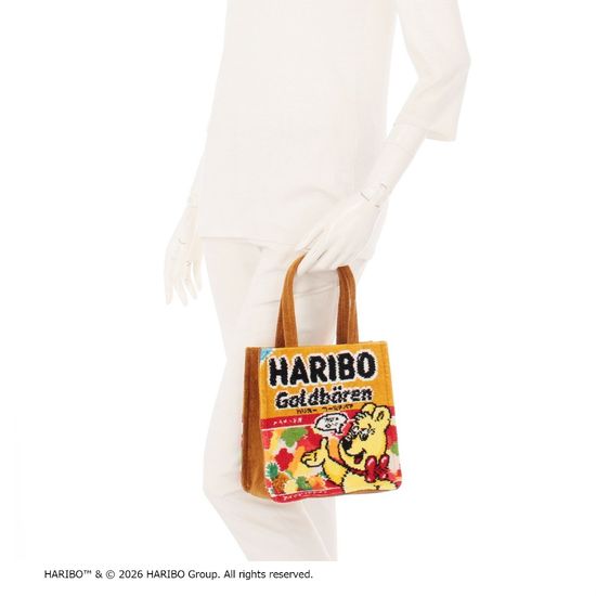 【抽選】ハリボーゴールドベアパッケージ バッグ L/HRP-260104(取扱店舗限定)