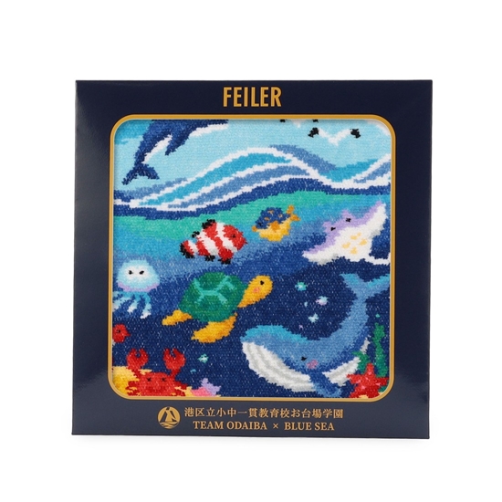 オダイバガクエンブルーシー ハンカチ(銀座・WEB限定)