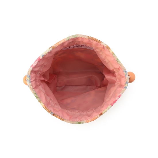 ツンツンバンビーノフラワー 巾着 L/TBF-260817