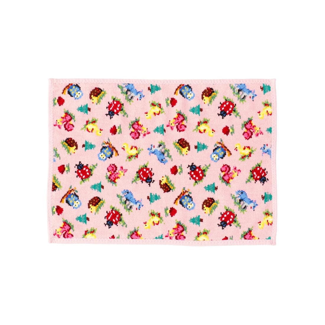 FEILER ピンク ハイジフォレストタオルハンカチ とゲストタオル2枚セット フェイラー 新品 ハイジ フレンズフォレスト ハンカチとゲスト