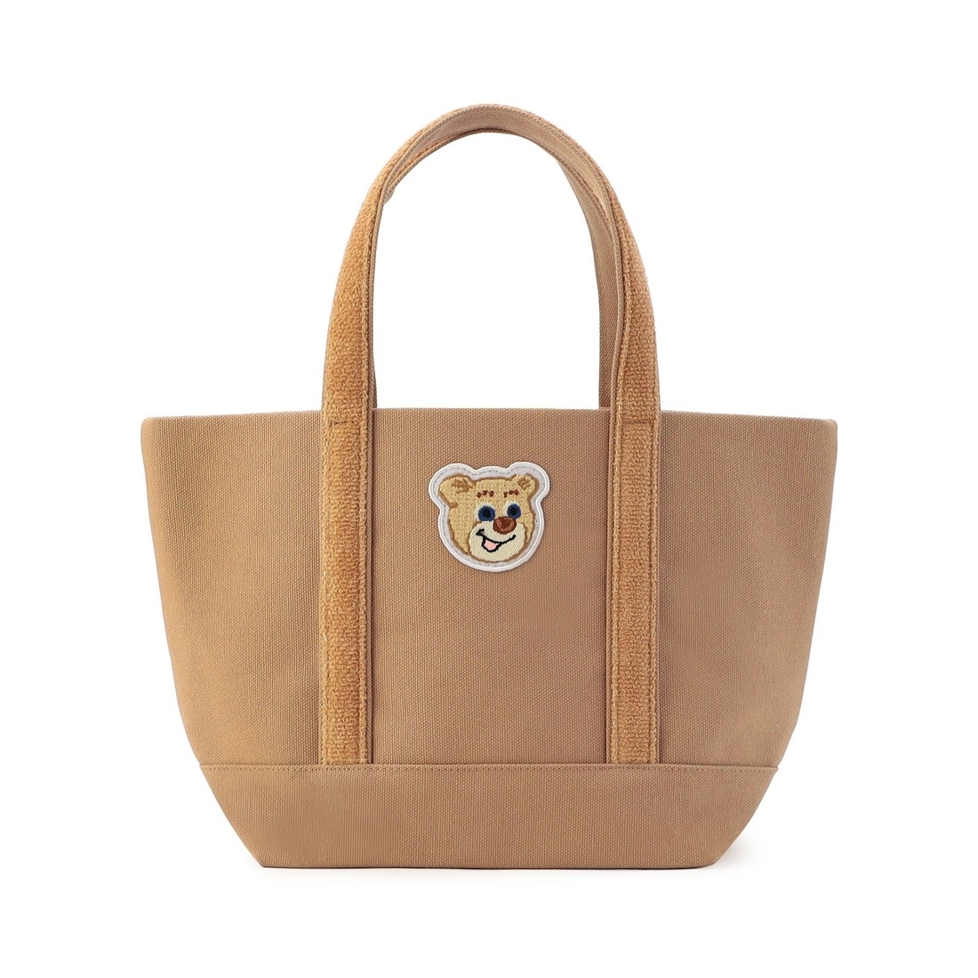 オールドテディ ワッペントートバッグ（L） L/OTE-260697(ベージュ