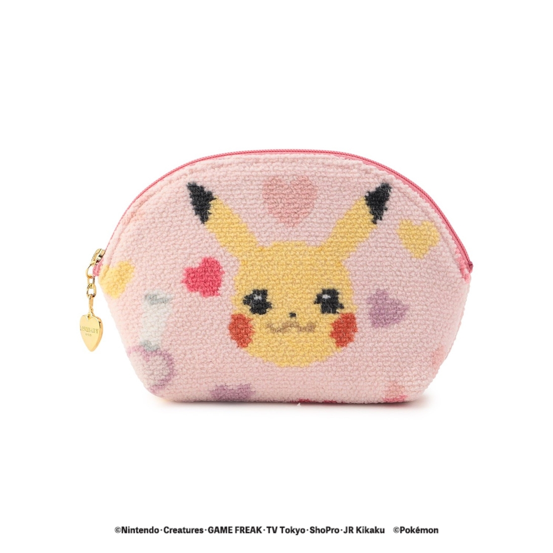 フェイラー ポケモン ピカチュウ シェル型ポーチ小 新品 ラブリー