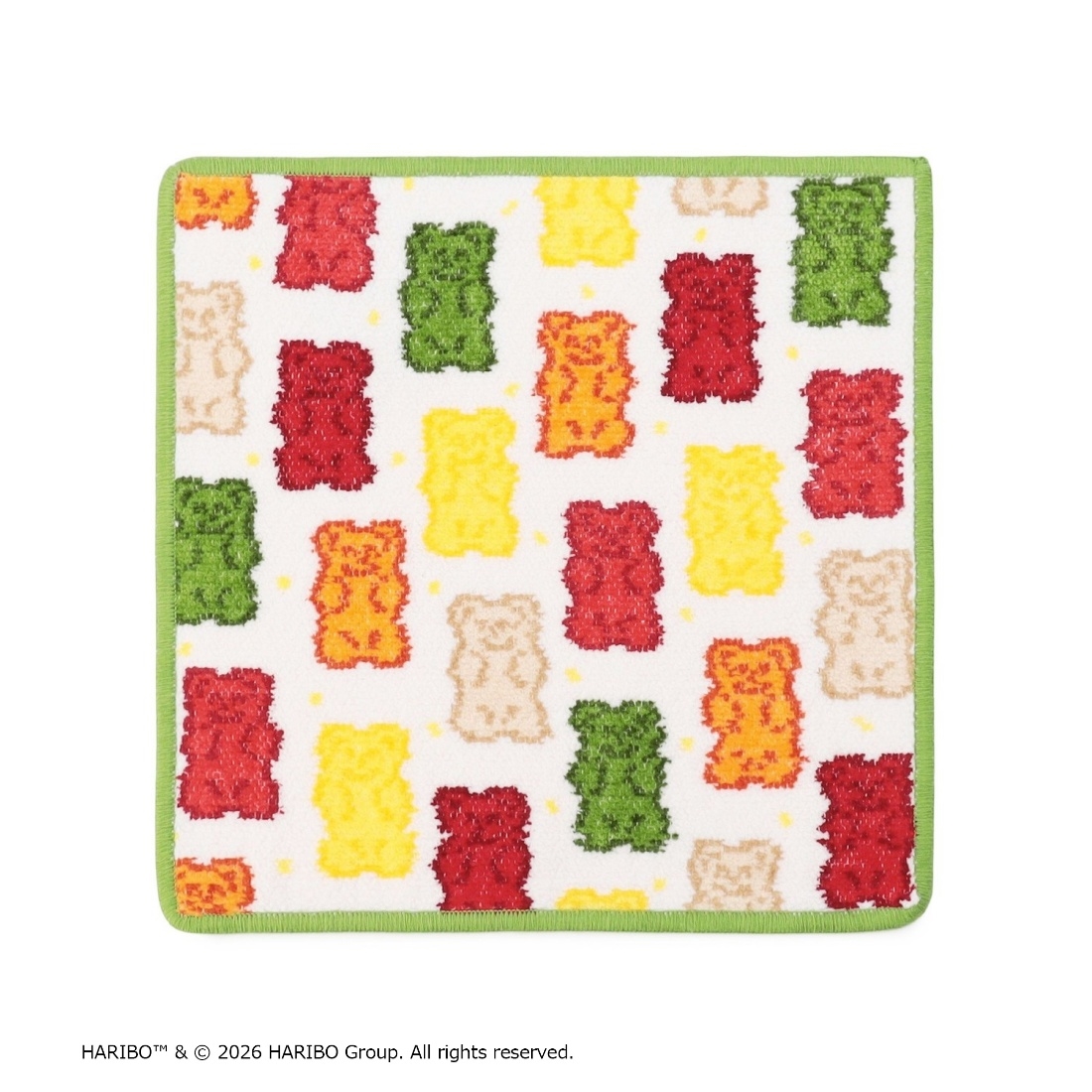 【抽選】ハリボーゴールドベア ハンカチ(取扱店舗限定)