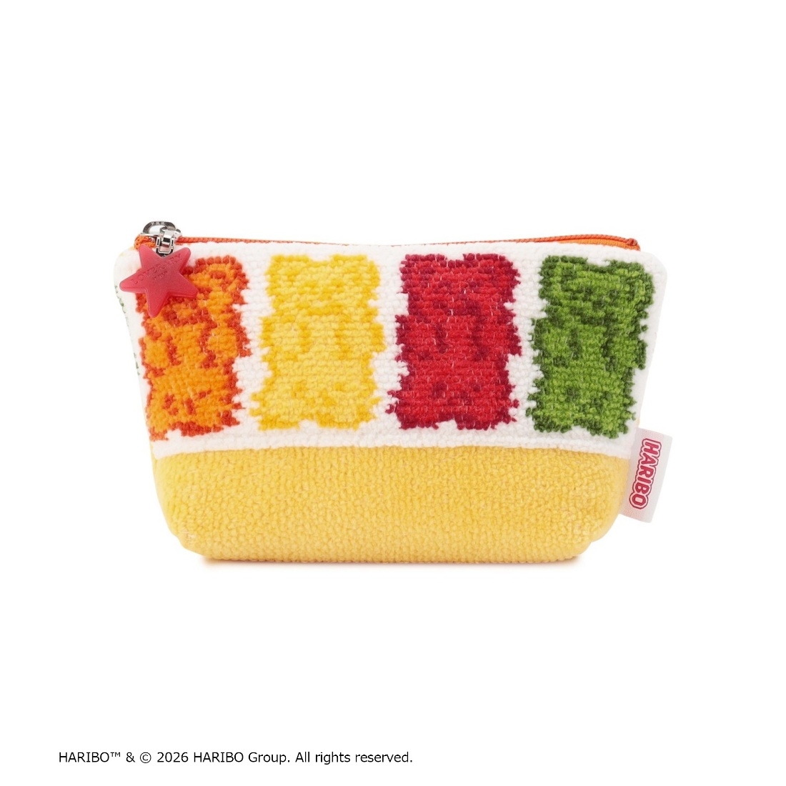 【抽選】ハリボーゴールドベア 舟型ポーチS L/HRB-260099(取扱店舗限定)