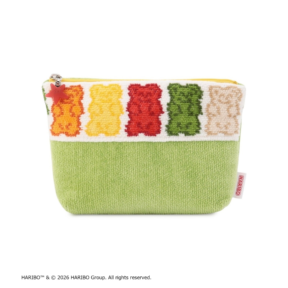 【抽選】ハリボーゴールドベア 舟型ポーチM L/HRB-260100(取扱店舗限定)