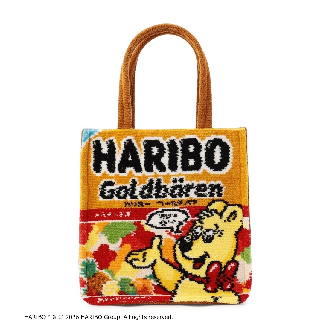 【抽選】ハリボーゴールドベアパッケージ バッグ L/HRP-260104(取扱店舗限定)