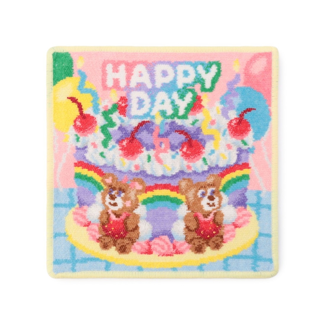 ウェルカムハッピーデイ! ハンカチ(WEB限定)