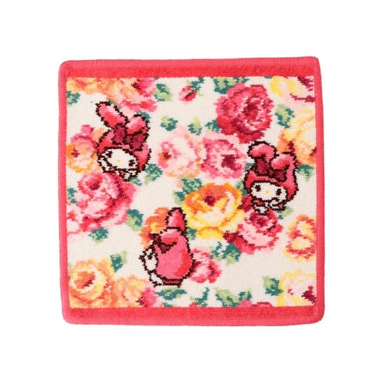 Hello Kittyコラボ ハローキティアップル ハンカチ 取扱店舗限定 ペールピンク Feiler フェイラー公式オンラインショップ Feiler