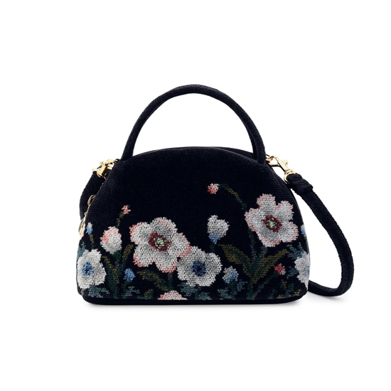 YSS055★FEILER/フェイラー シュニール織 ハンドバッグ 未使用★A FEILER フェイラー シュニール織 エプロン ポピーズ - メルカリ