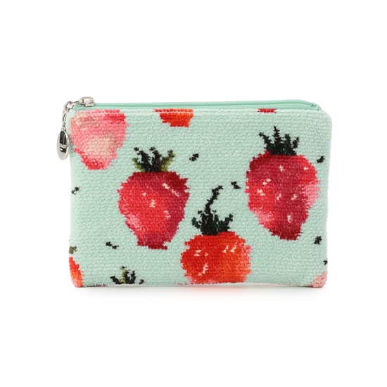 LOVERARY BY FEILER ラブラリーアラモード　ミニフラットポーチ LOVERARY BY FEILER ラブラリーアラモード ミニフラットポーチ FEILER