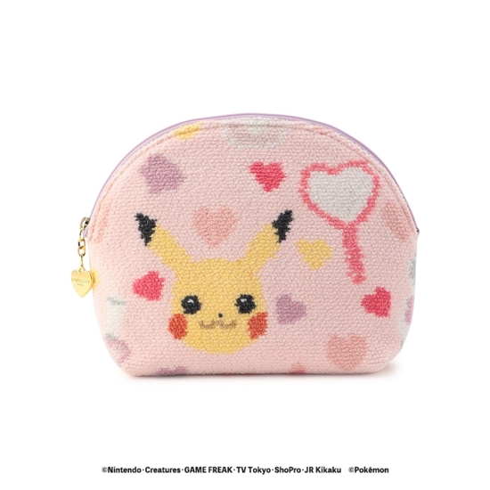 LOVERARY BY FEILER◇ポケモンラブリーコスメ◇ポーチ◇新品-