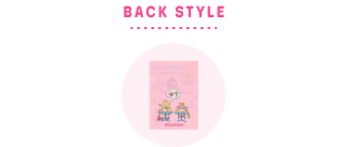 �N���A�t�@�C�� �s���N BACK STYLE